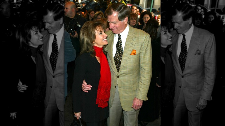 Susan Lucci et Helmut Huber se sourient en 2002