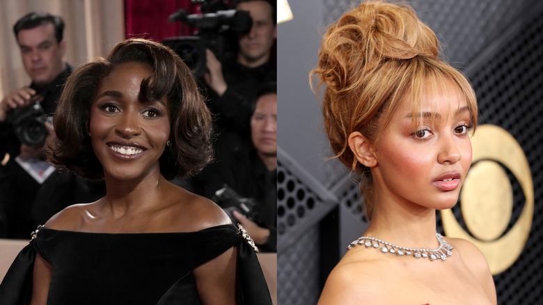 Ayo Edebiri aux Golden Globe Awards 2026 et PinkPantheress aux Grammy Awards 2026