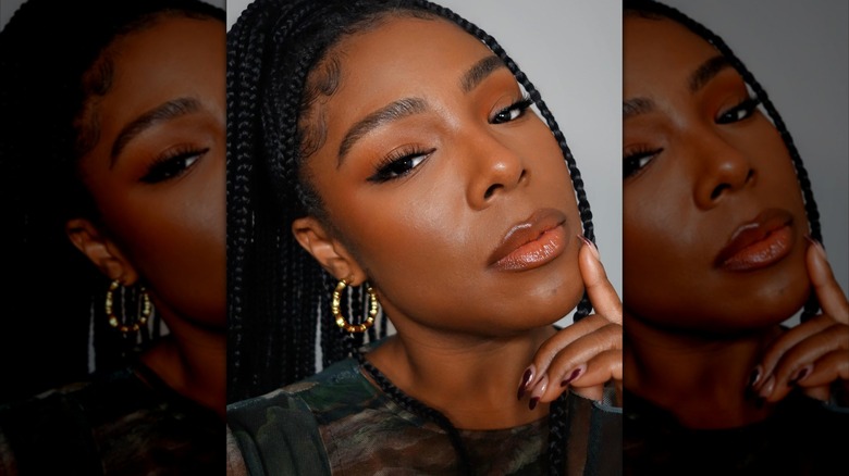 La maquilleuse Jonet Williamson dans une publication Instagram
